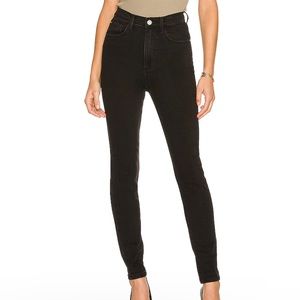 WEWOREWHAT High Rise Skinny Jeans in Jet Black Size 30 NWT